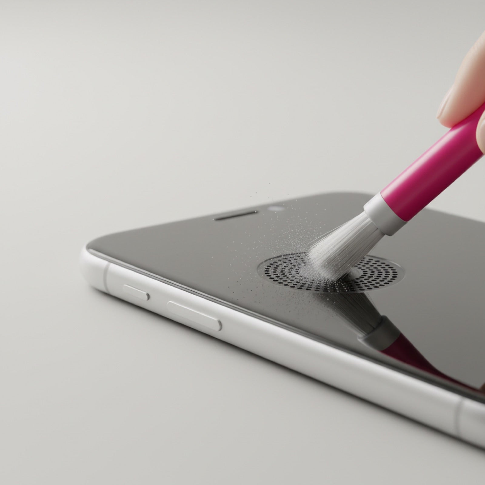 Curatare difuzaor telefon