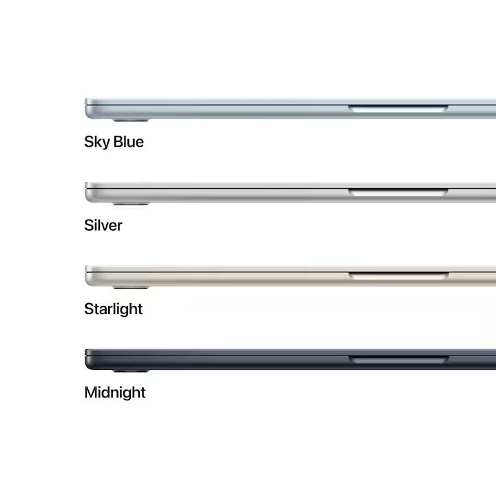 Apple MacBook Air 15" M4 10 nuclee GPU SSD, 16 GB RAM, Starlight, 256GB, Nou sigilat