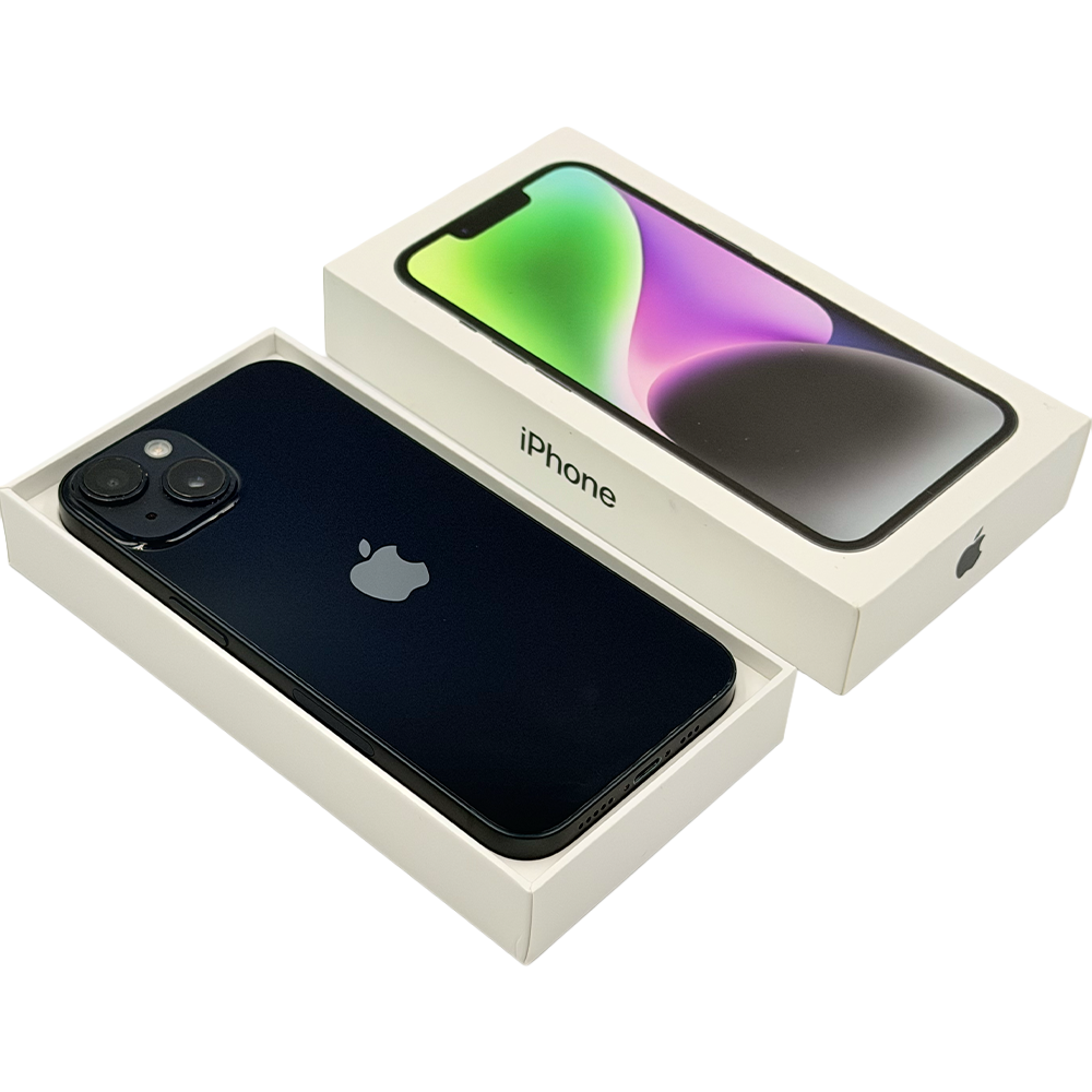 Apple iPhone 14 e-Sim, Midnight, 256GB, Foarte bun