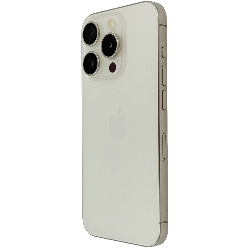Apple iPhone 15 Pro White Titanium, 256GB, Excelent