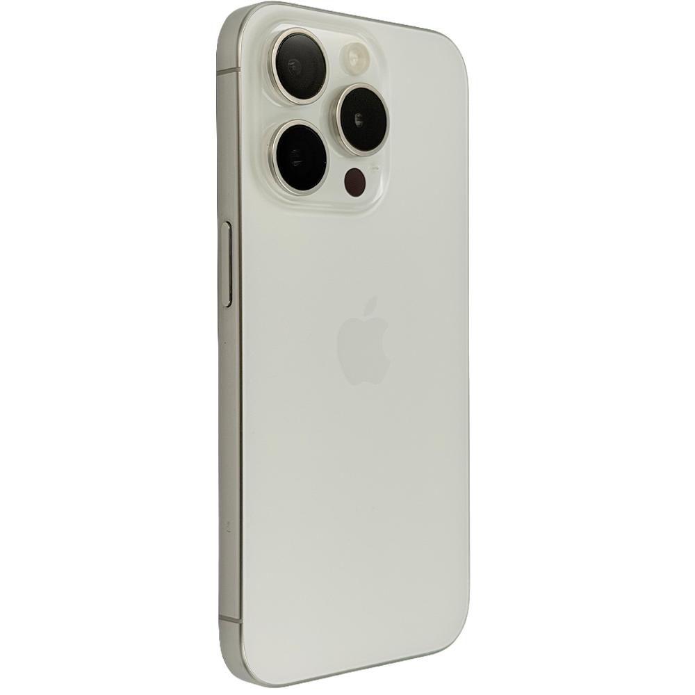 Apple iPhone 15 Pro White Titanium, 256GB, Excelent