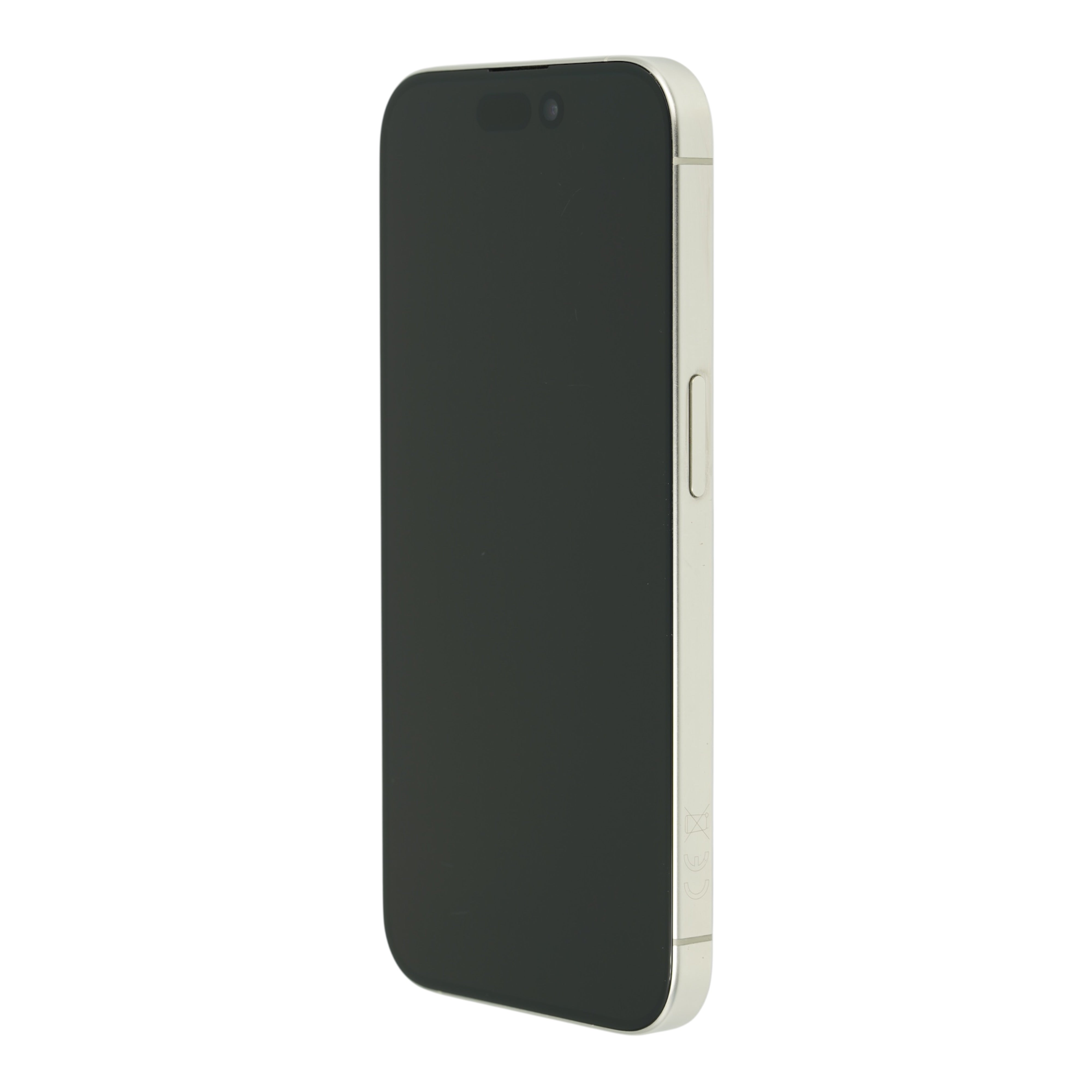 iPhone 15 Pro White Titanium, 256GB, Excelent