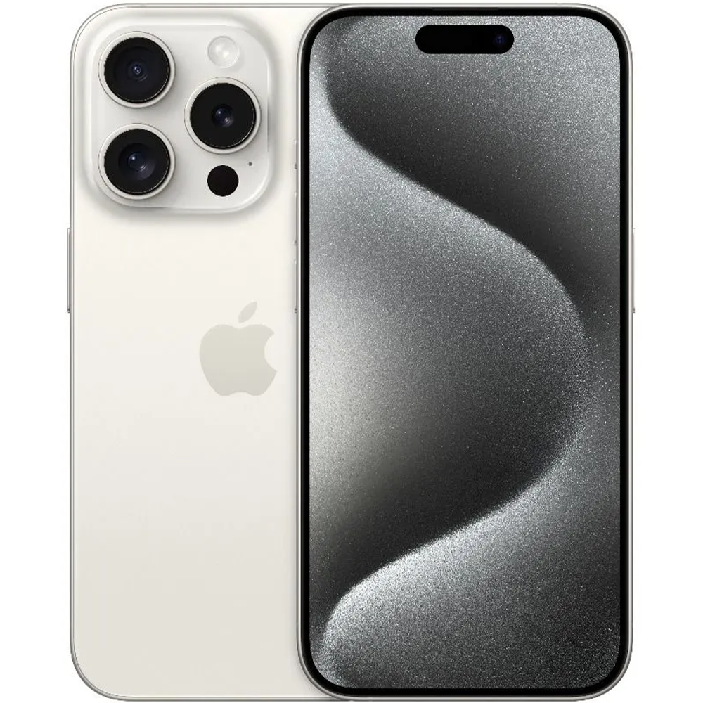 Apple iPhone 15 Pro White Titanium, 256GB, Excelent
