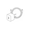 Adaptor 20W USB-C + Cablu 1m (cadou)