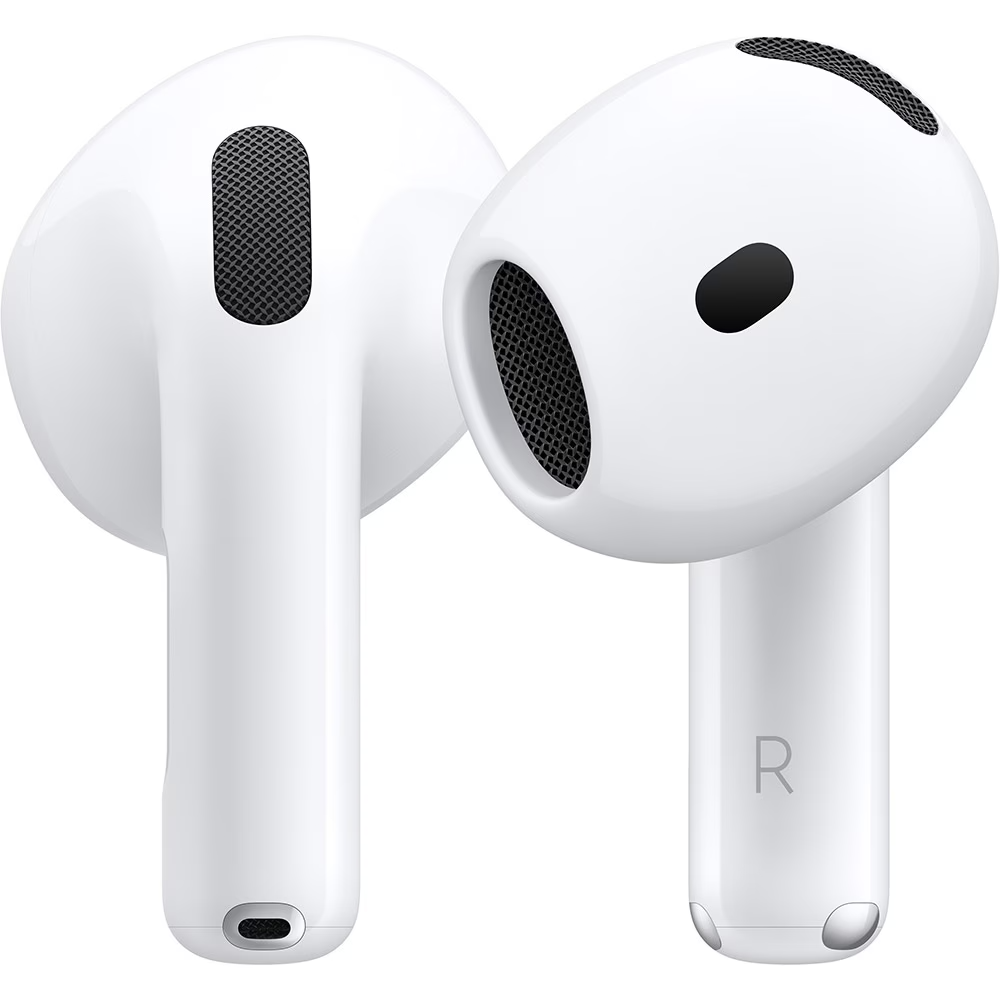 Casti Apple AirPods 4 True Wireless Bluetooth In-Ear Microfon Noise Cancelling Carcasa Incarcare USB-C alb, Nou sigilat