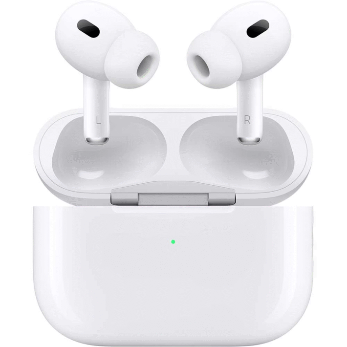 Casti Apple AirPods Pro (gen.2) True Wireless Bluetooth In-Ear Microfon Noise Cancelling Conector USB-C alb, Nou sigilat