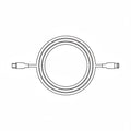 Cablu USB-C la Lightning 1m