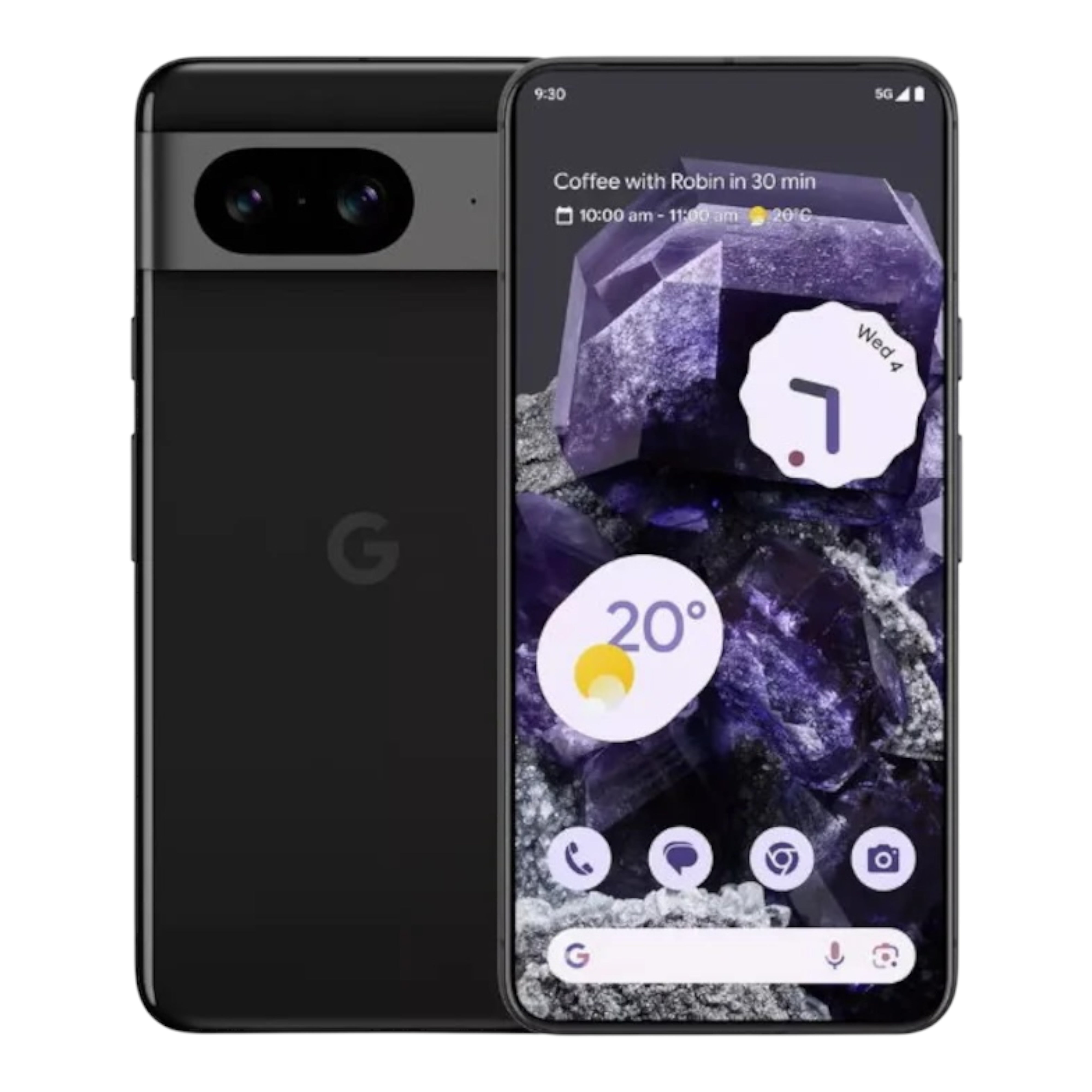 Google Pixel 8 Obsidian, 128GB, Foarte bun