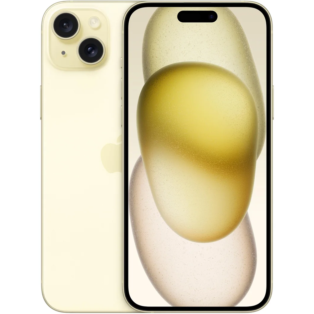 Apple iPhone 15 Plus Yellow, 256GB, Excelent