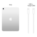 Apple iPad 11 (A16) Wi-Fi, Silver, 256GB, Nou sigilat - 4
