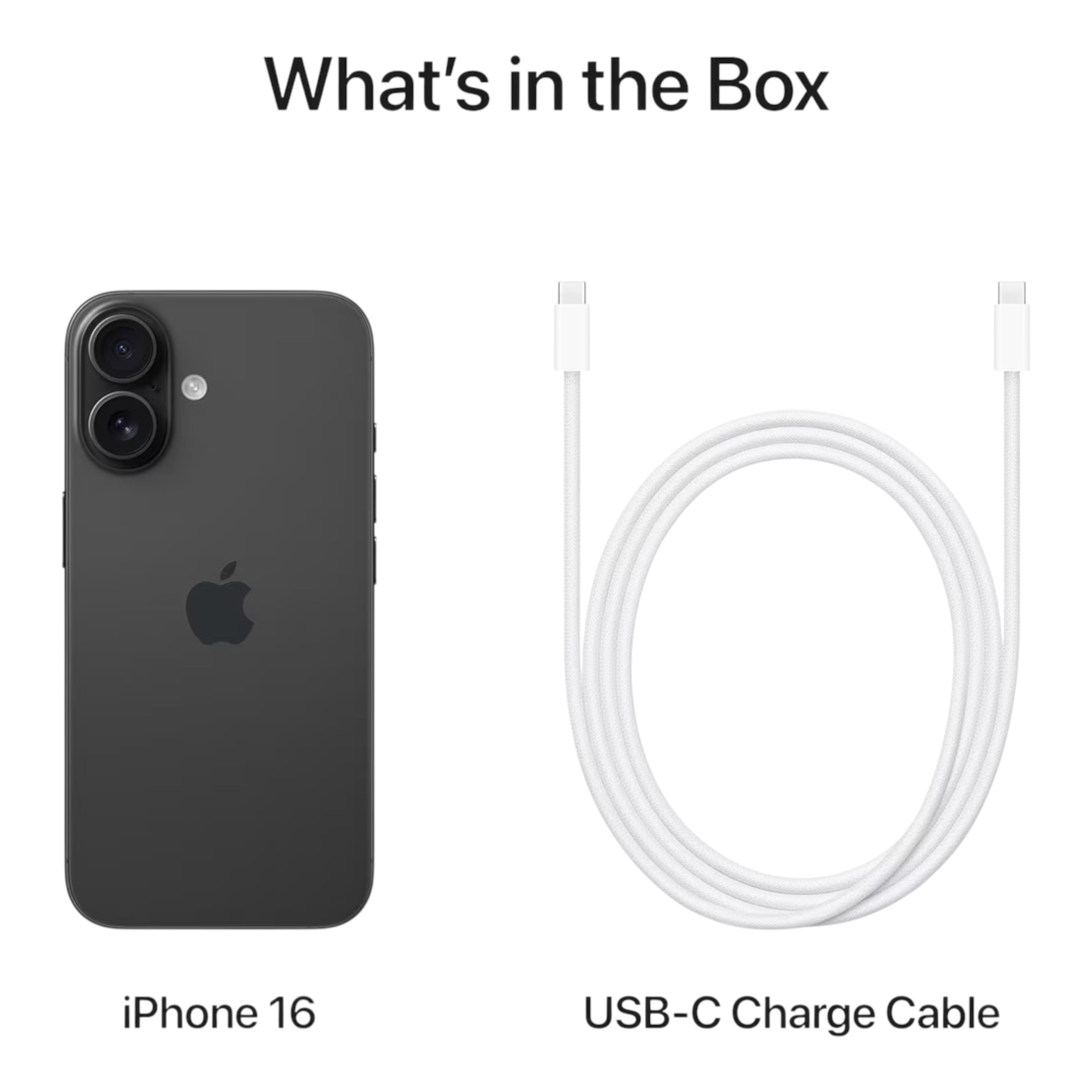 iPhone 16 Black, 256GB, Nou sigilat
