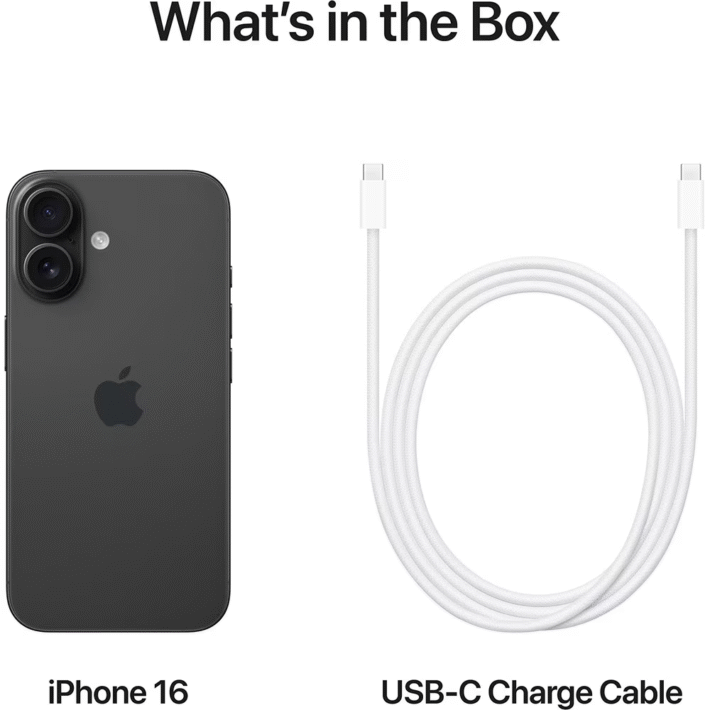 Apple iPhone 16 Plus Black, 256GB, Nou sigilat