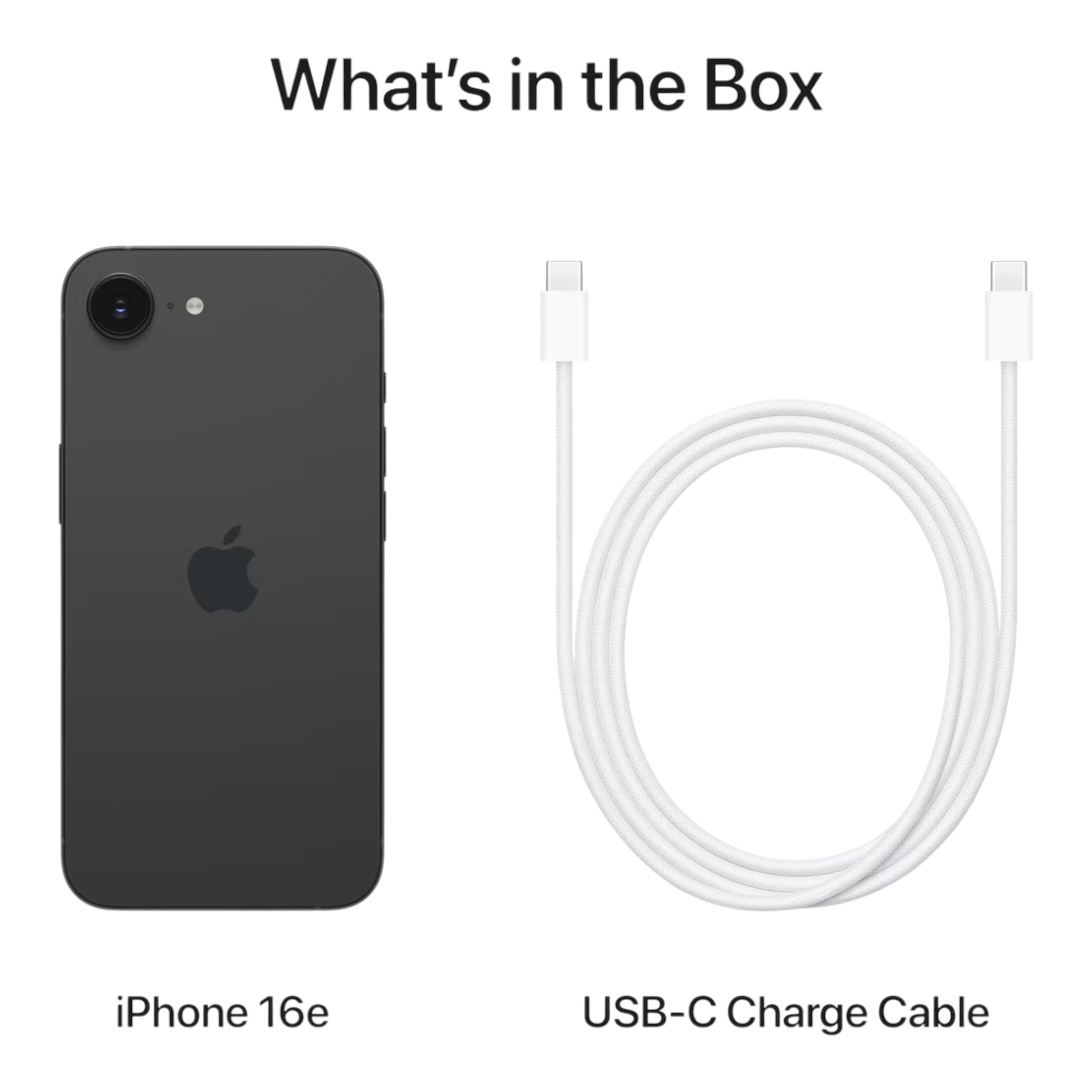 iPhone 16E Black, 128GB, Nou sigilat