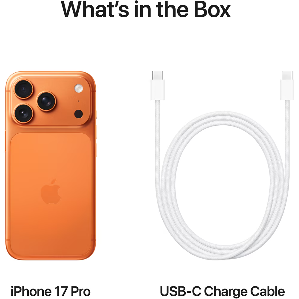 Apple iPhone 17 Pro Max Cosmic Orange, 512GB, Nou sigilat