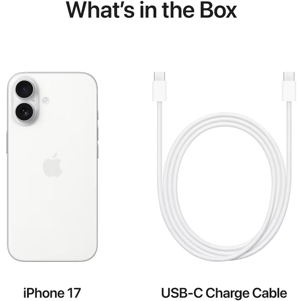 Apple iPhone 17 White, 256GB, Nou sigilat