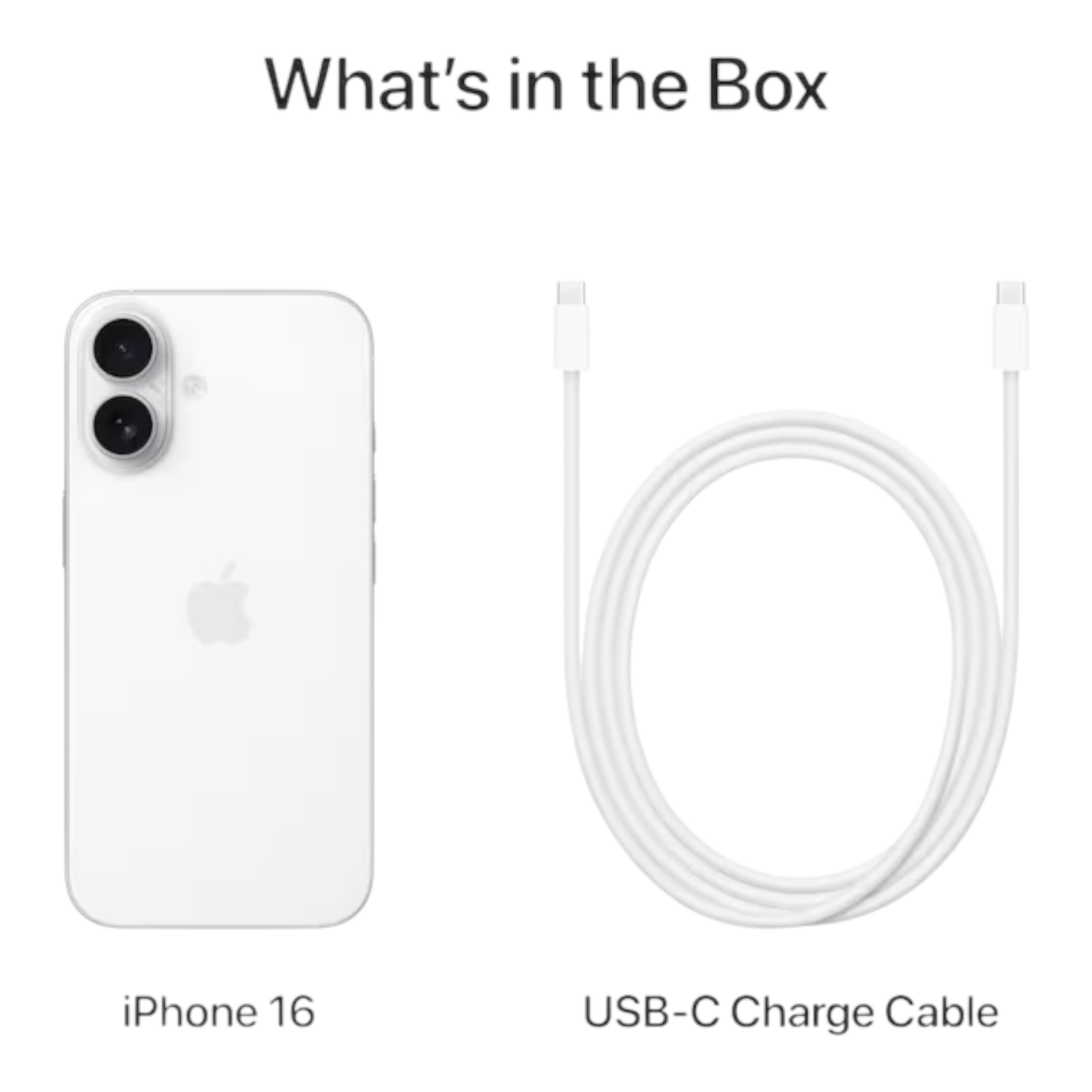 iPhone 16 White, 128GB, Nou sigilat