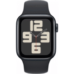 APPLE Watch SE 2 (2nd Gen) GPS, 44mm Midnight Aluminium Case, Midnight Sport Band - S/M