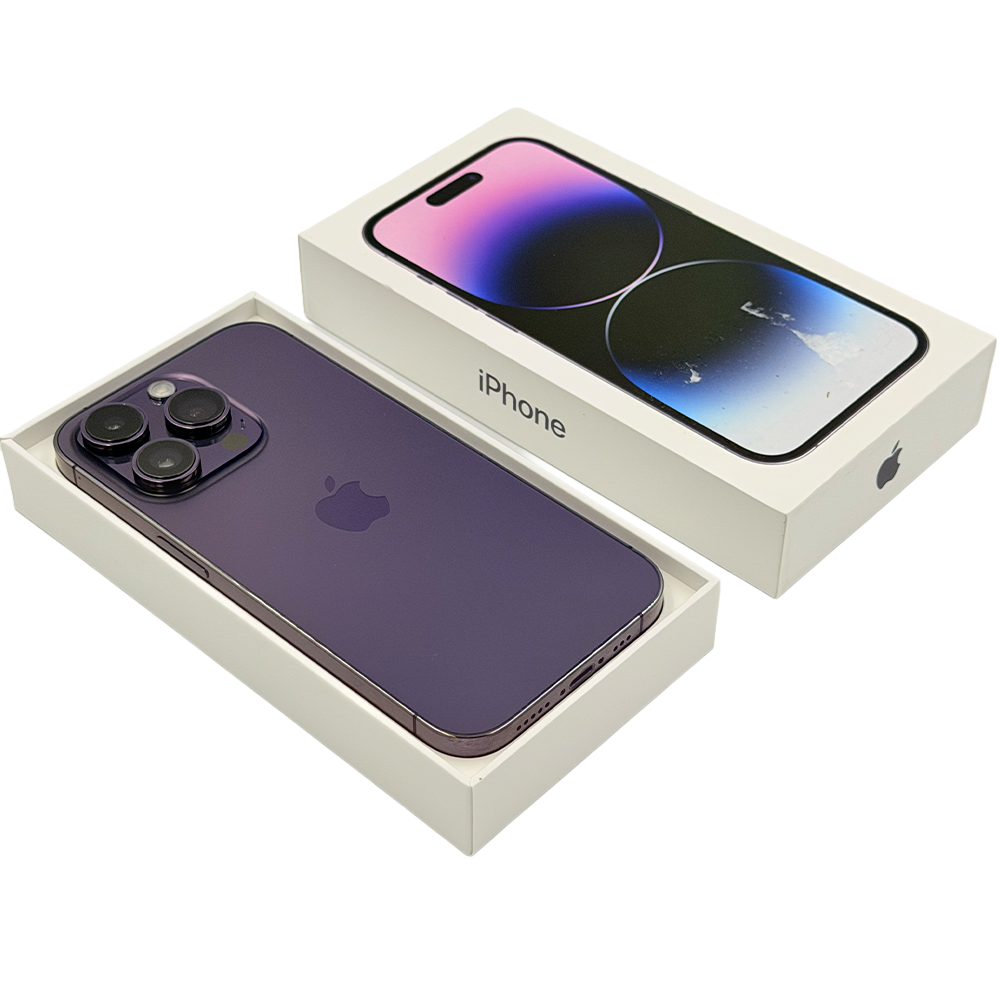 Telefon mobil Apple iPhone 14 Pro, 128 GB, 5G, Deep Purple - imagine 2